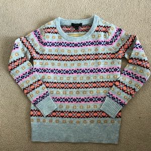 J. Crew Fair Isle Sweater - Petite XXS